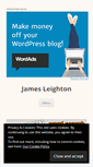 Mobile Screenshot of jamesleighton.com